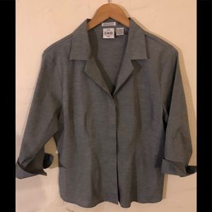 B Moss Button down dress shirt grey size XL
